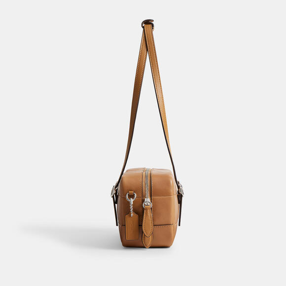 Coachtopia Alter/Ego Satchel Bag In Checkerboard Upcrafted Leather - Picture 3 of 9